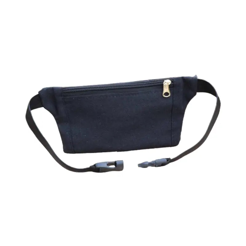 Petit sac banane noir style ethnique pour femme - Sac Banane Boutique