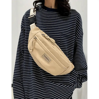 Sac banane beige tendance - sac-banane-boutique