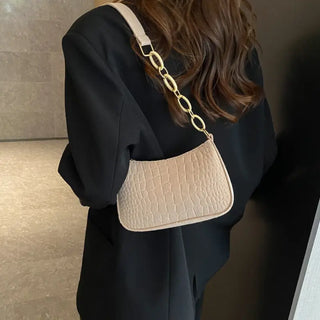 Petit sac à main beige tendance pour femme