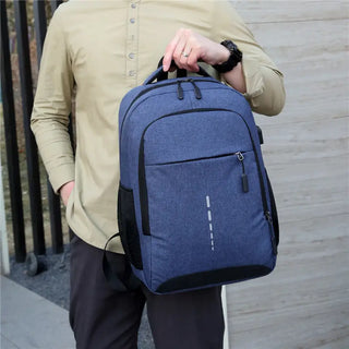 Sac à dos bleu tendance pour homme