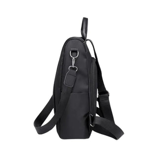 Sac à dos noir et imperméable pour femme