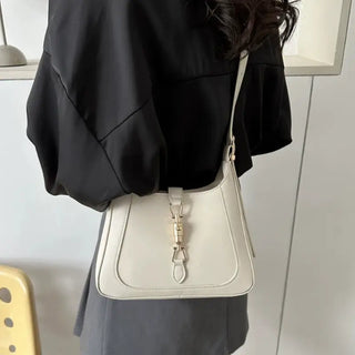 Sac à main blanc tendance en cuir pour femme